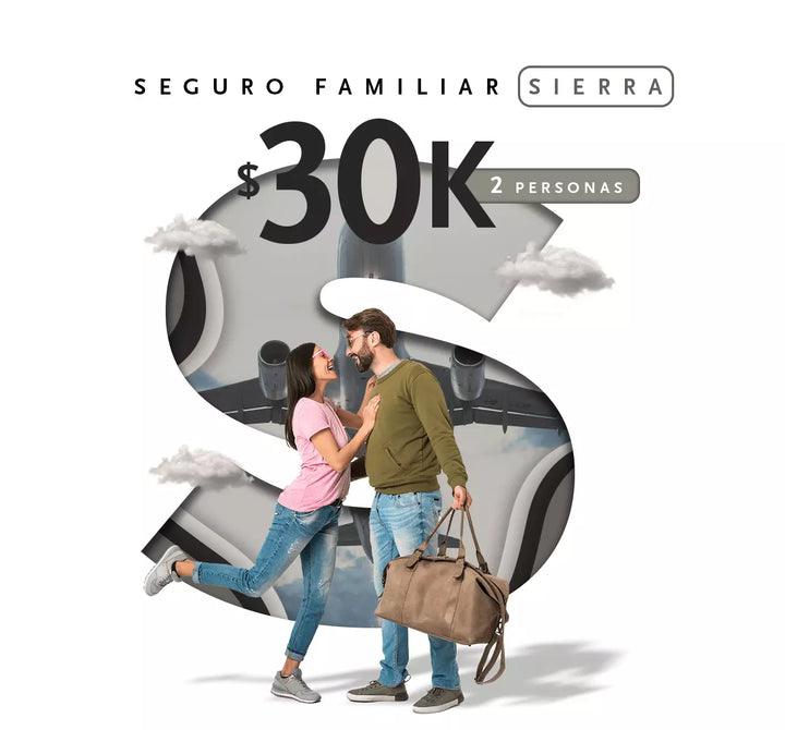 Family Travel Insurance – Sierra (2 People)